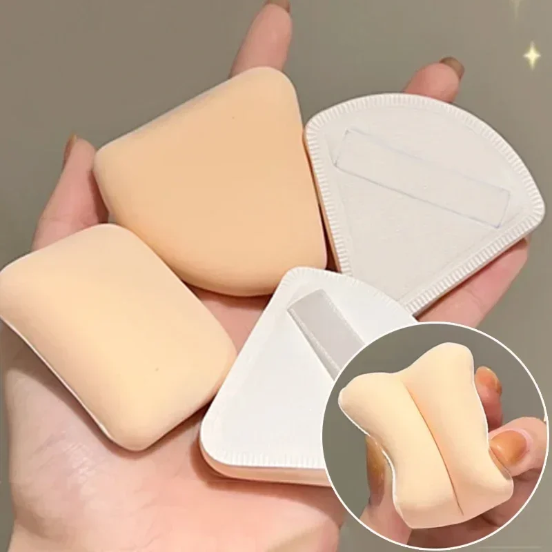 Beauty Makeup Blender - 1-12個入りのかわいいソフトメイクアップスポンジパフセット、乾湿両用コスメティックブレンダークッションパフ、ファンデーション、BBクリーム、リキッドクリーム用