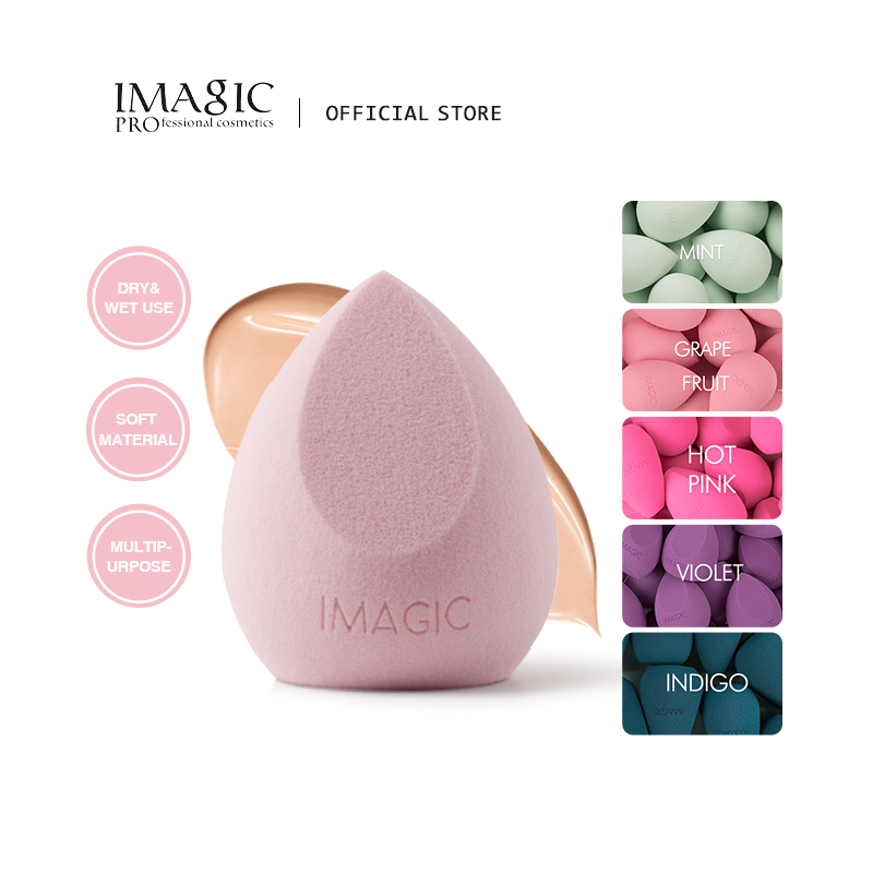 IMAGIC 化粧パフパウダーメイクアップスポンジスムーズな - Beauty Makeup Blender のレビューと価格