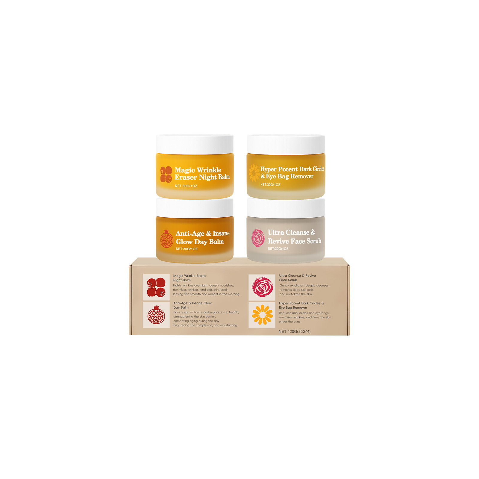 マルチエフェクト デイ＆ナイト スキンケアセット 洗浄 保湿 - Anti-Aging Face Cream のレビューと価格