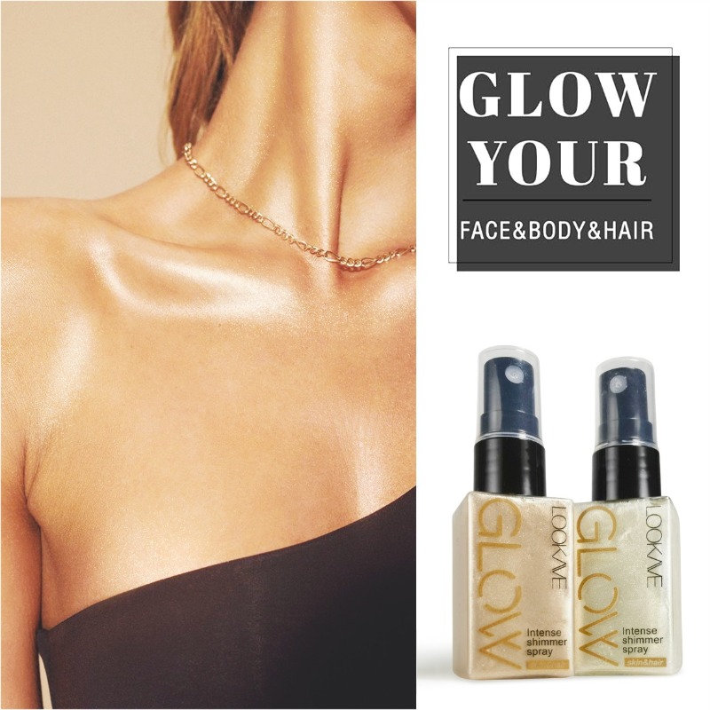 シマーオイルスプレー 防水 長持ち 保湿 ゴールド ブロンズ - Body Shimmer Lotion のレビューと価格