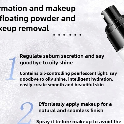 長時間持続するオイルコントロール保湿メイクアップフィクシング - Setting Spray のレビューと価格