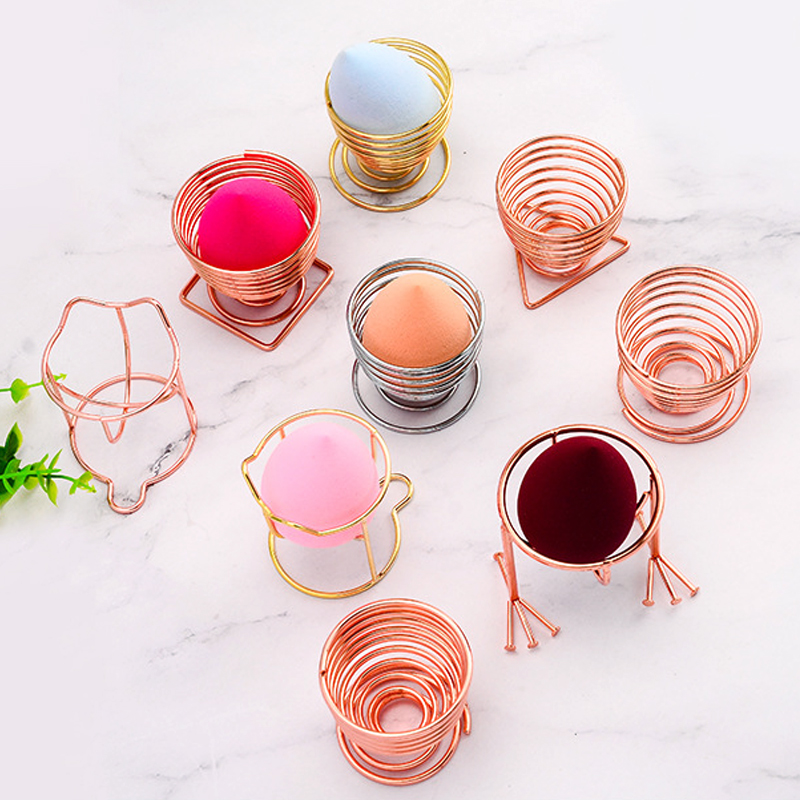 メイクアップスポンジホルダー パウダーパフ乾燥スタンド 収納 - Beauty Makeup Blender のレビューと価格
