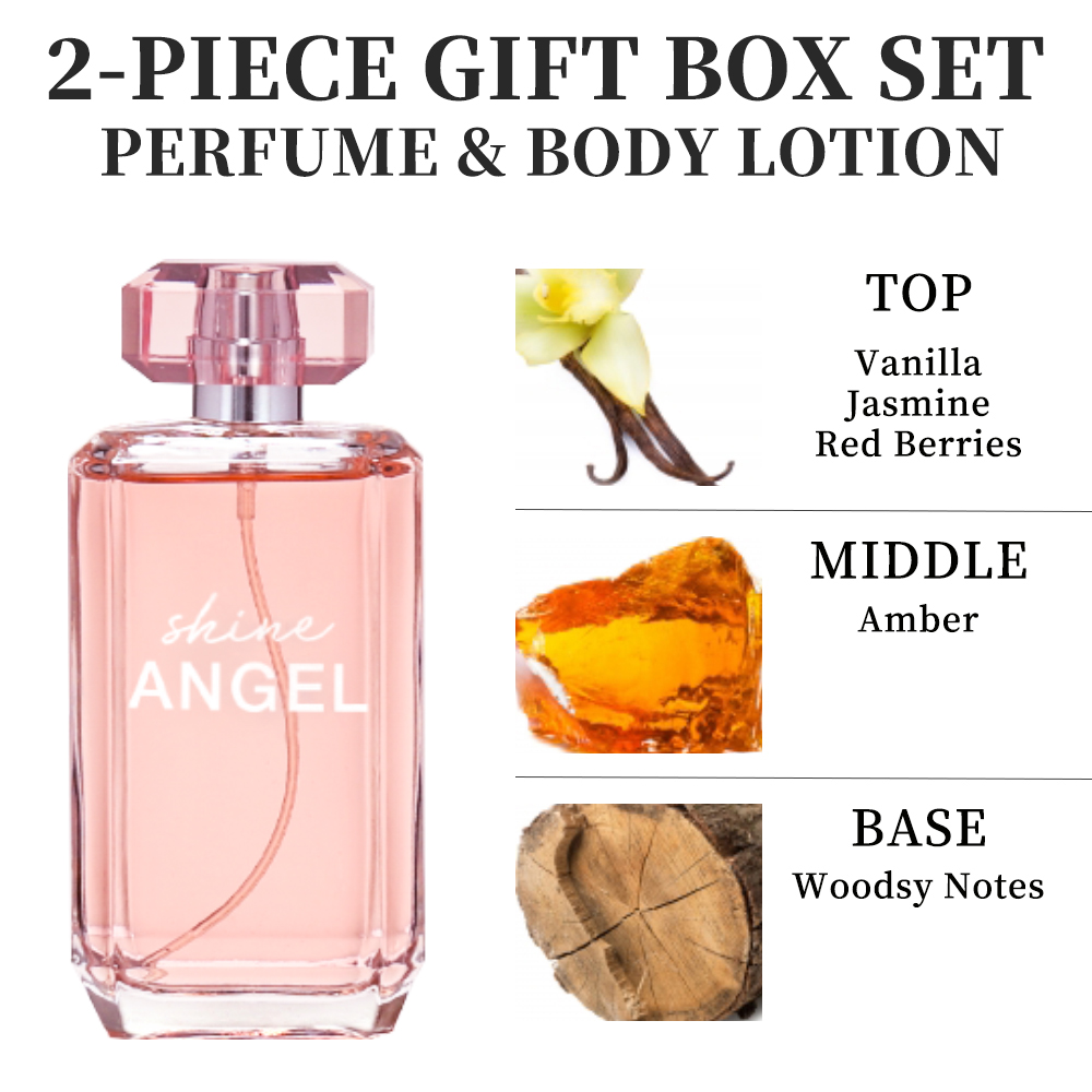 女性用スプレーとボディローション,香水セット,3.4オンス, - Body Shimmer Lotion のレビューと価格