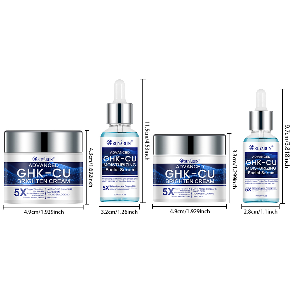 SUYARUN GHK-CU クリーム＆セラム - アンチエ - Anti-Aging Face Cream のレビューと価格