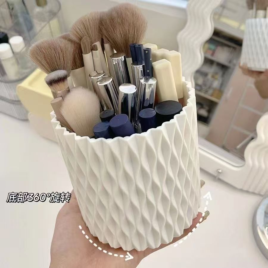 360 °   回転式メイクアップツール収納ボックス デスク - Beauty Kiss Makeup のレビューと価格