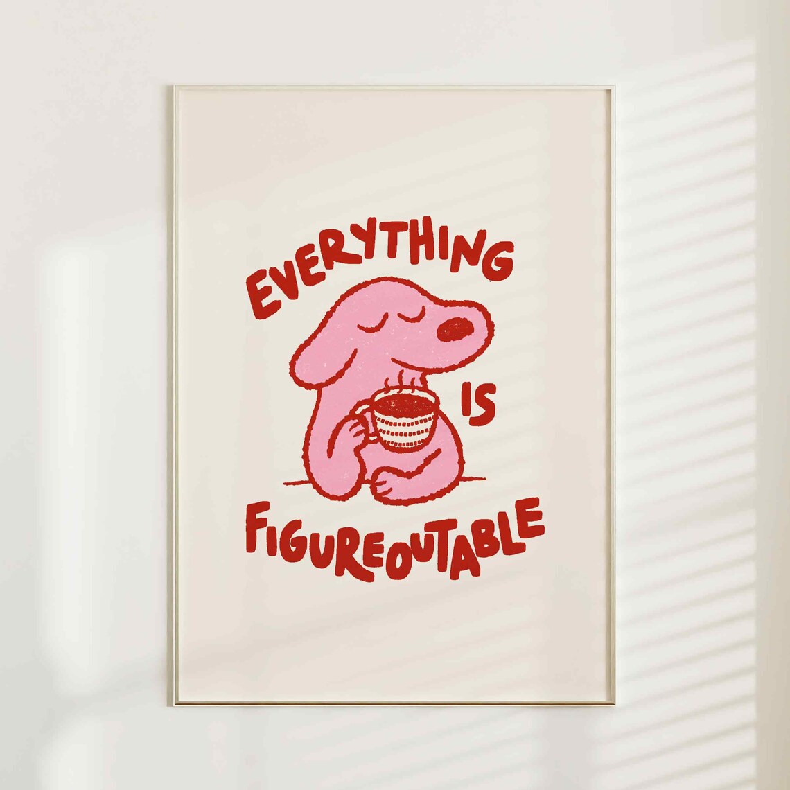 すべては Figureoutable 現代ポジティブ壁アート - Setting Spray のレビューと価格