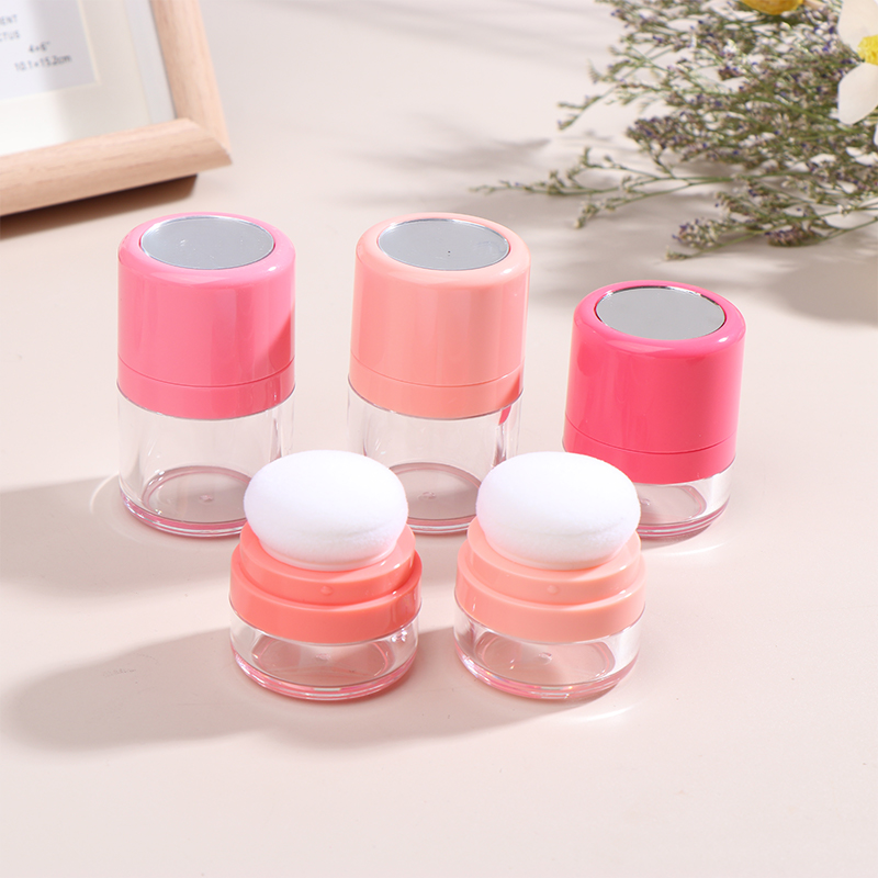 ミニ空の詰め替えルースパウダーボックスパウダーパフ付き DI - Beauty Makeup Blender のレビューと価格