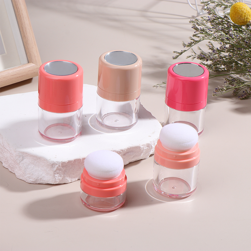 ミニ空の詰め替えルースパウダーボックスパウダーパフ付き DI - Beauty Makeup Blender のレビューと価格