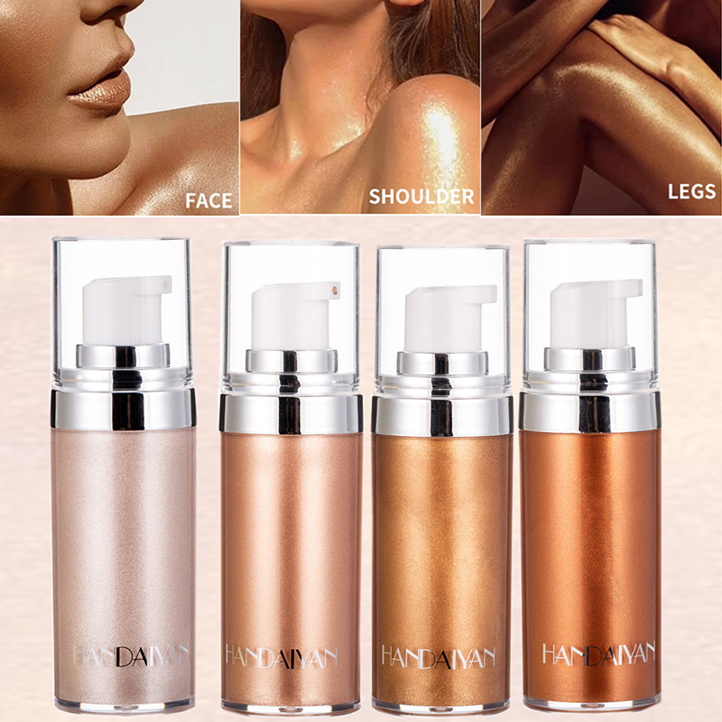 フェイスボディグローハイライターアイラメイクサマービーチセク - Body Shimmer Lotion のレビューと価格