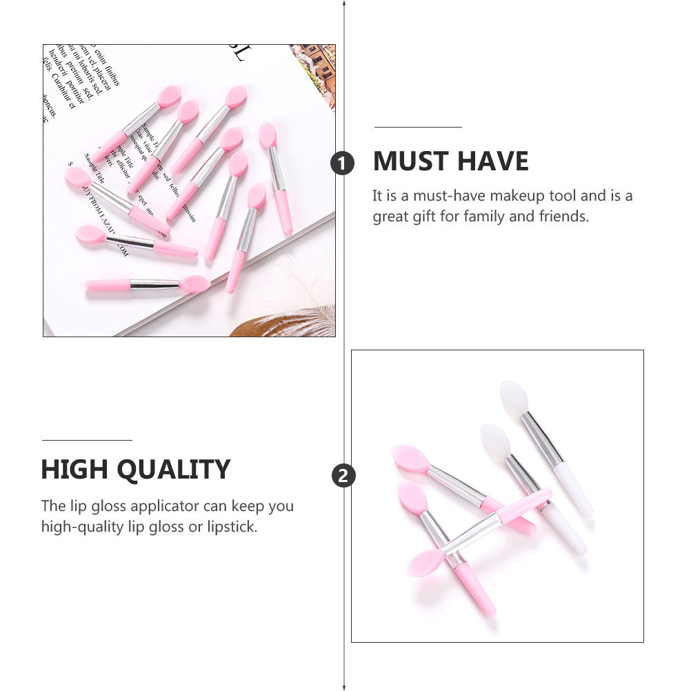 20個入りシリコンリップブラシ、柔らかく滑らかな口紅アプリケ - Beauty Makeup Salon のレビューと価格