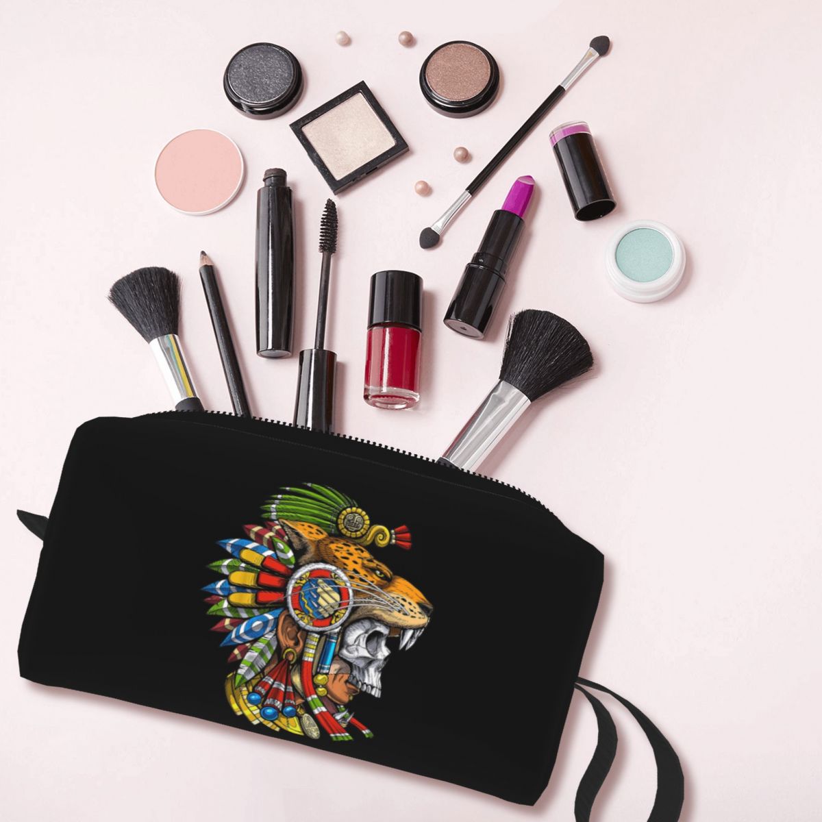 アステカの頭蓋骨ジャガーウォリアーマスク マヤ神話 アステカ - Jaguar Beauty Makeup のレビューと価格