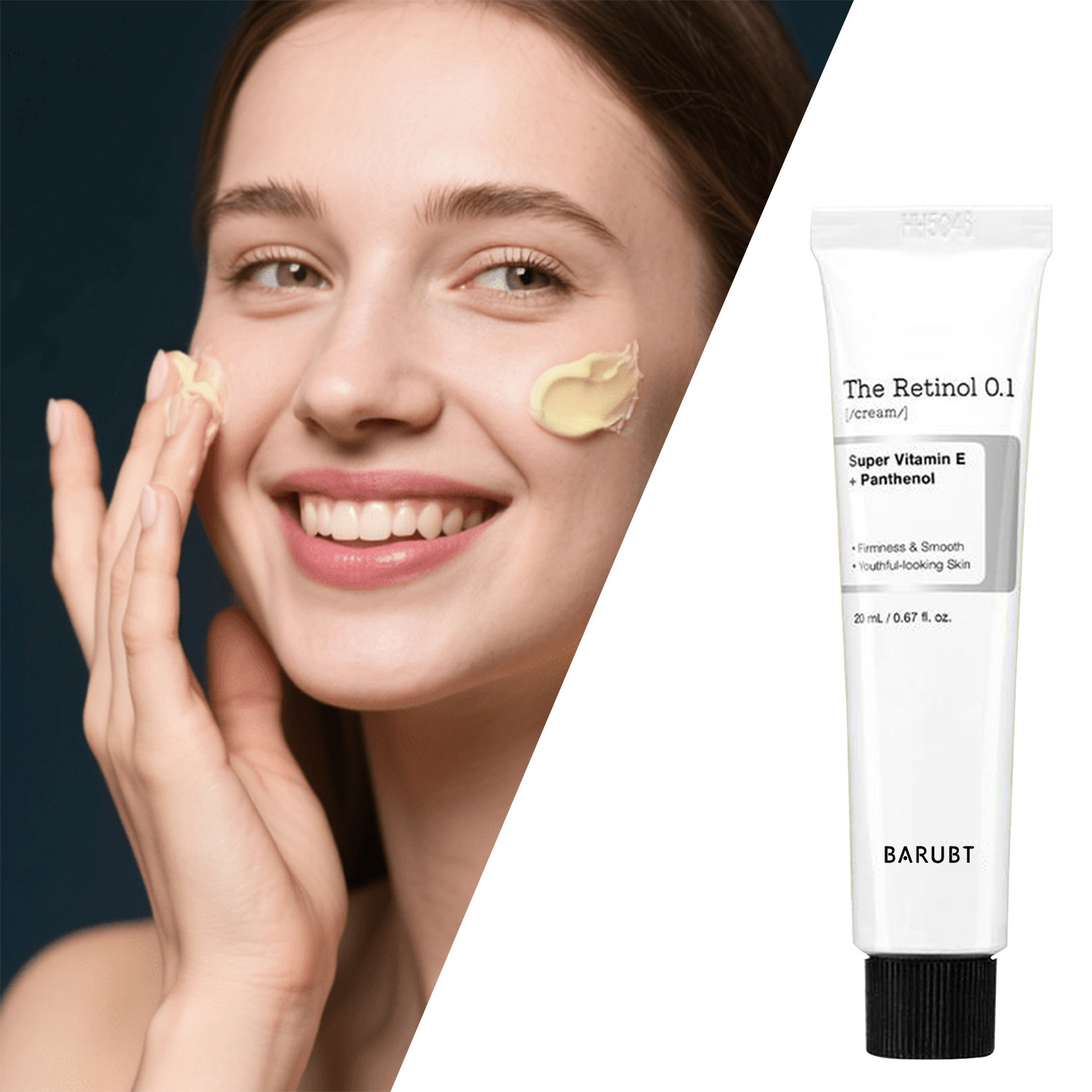 レチノール0.1%クリーム、レチノイド配合のアンチエイジング - Anti-Aging Face Cream のレビューと価格