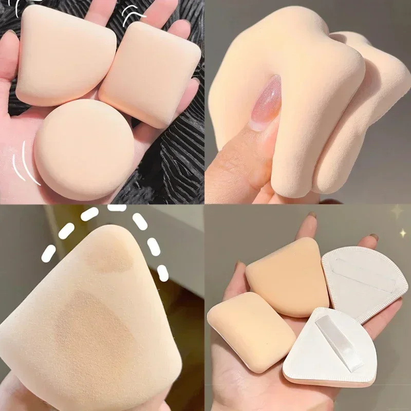 1-12個入りのかわいいソフトメイクアップスポンジパフセット - Beauty Makeup Blender のレビューと価格