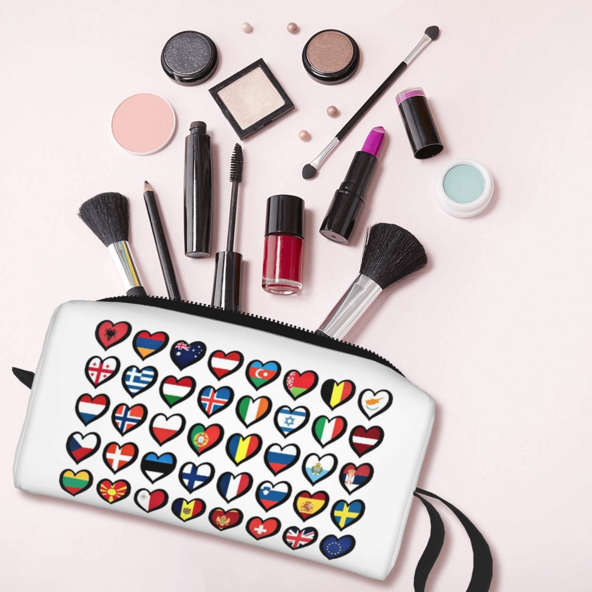 ユーロビジョンソングコンテストフラッグハートESC EBUユ - Beauty Makeup Songs のレビューと価格