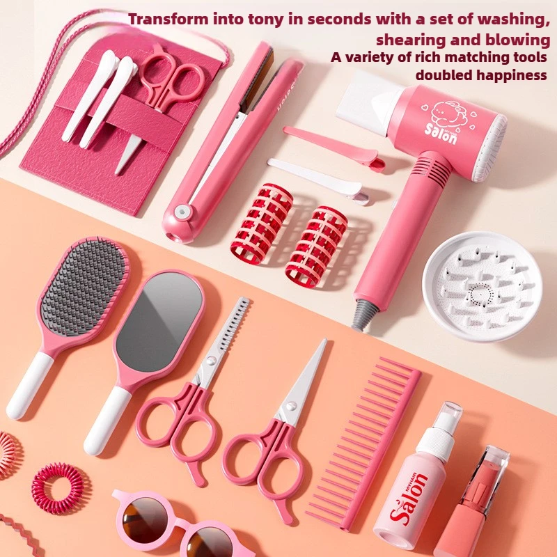 女の子のためのヘアサロンセット,ヘアドライヤーシミュレーショ - Makeup Beauty Makeup Game のレビューと価格